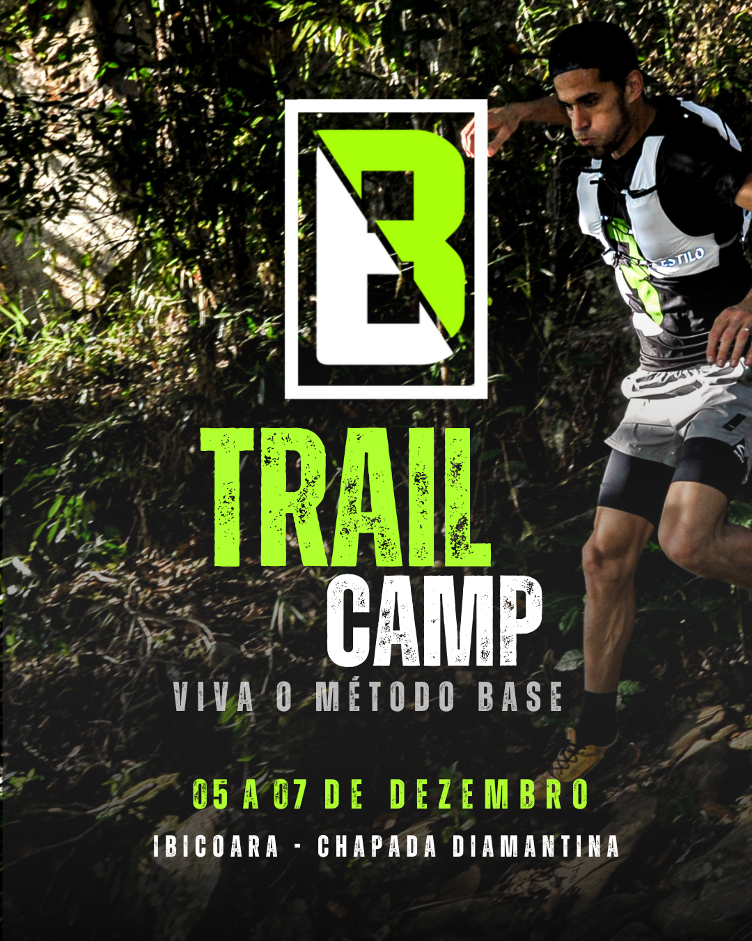 Base Trail Camp 2025 de 05 à 07 de dezembro de 2025 me Ibicoara, Chapada Diamantina - Bahia